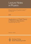 Applications of Field Theory to Statistical Mechanics