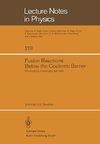 Fusion Reactions Below the Coulomb Barrier