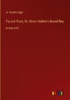 Try and Trust; Or, Abner Holden's Bound Boy