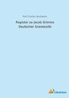 Register zu Jacob Grimms Deutscher Grammatik