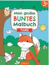 Mein großes buntes Malbuch - Tiere