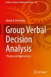 Group Verbal Decision Analysis