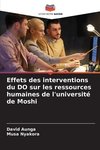 Effets des interventions du DO sur les ressources humaines de l'université de Moshi