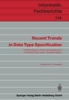 Recent Trends in Data Type Specification