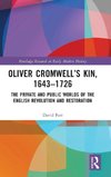 Oliver Cromwell's Kin, 1643-1726