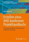 Erstellen eines AHO-konformen Projekthandbuchs