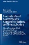 Nanomaterials and Nanocomposites, Nanostructure Surfaces, and Their Applications