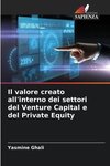 Il valore creato all'interno dei settori del Venture Capital e del Private Equity