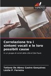 Correlazione tra i sintomi vocali e le loro possibili cause