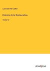 Histoire de la Restauration