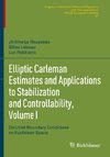 Elliptic Carleman Estimates and Applications to Stabilization and Controllability, Volume I