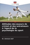 Attitudes des joueurs de cricket et des entraîneurs à l'égard de la psychologie du sport