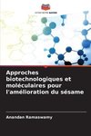 Approches biotechnologiques et moléculaires pour l'amélioration du sésame