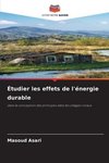 Étudier les effets de l'énergie durable