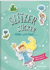 Glitzer Sticker Malbuch. Elfen und Feen