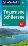 KOMPASS Wanderführer Tegernsee, Schliersee, 55 Touren