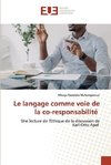 Le langage comme voie de la co-responsabilité