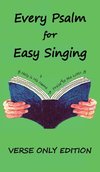 Every Psalm for Easy Singing