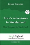 Alice's Adventures in Wonderland / Alice' Abenteuer im Wunderland Hardcover (Buch + Audio-CD) - Lesemethode von Ilya Frank - Zweisprachige Ausgabe Englisch-Deutsch