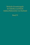 Kritische Gesamtausgabe der Schriften und Briefe Andreas Bodensteins von Karlstadt