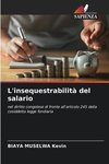 L'insequestrabilità del salario