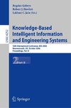 Knowledge-Based Intelligent Information and Engineering Systems