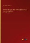 Untersuchungen über Protein, Behenöl und amorphes Chinin