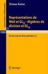 Représentations de Weil et GL2 - Algèbres de division et GLn