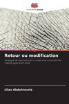 Retour ou modification