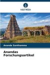 Anandas Forschungsartikel