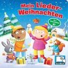 Mein Lieder-Weihnachten - Liederbuch mit 6 integrierten Melodien - Soundbuch für Kinder ab 18 Monaten