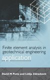 Finite Element Analysis in Geotechnical Engineering