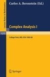 Complex Analysis I