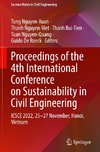 Proceedings of the 4th International Conference on Sustainability in Civil Engineering