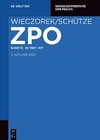 Zivilprozessordnung und Nebengesetze §§ 1067-1117