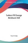 Letters Of George Birkbeck Hill