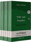 Pride and Prejudice / Stolz und Vorurteil - Teile 4-6 Softcover (Buch + 3 MP3 Audio-CD) - Lesemethode von Ilya Frank - Zweisprachige Ausgabe Englisch-Deutsch