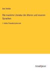 Die maskirte Literatur der älteren und neueren Sprachen