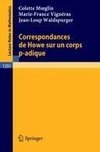 Correspondances de Howe sur un corps p-adique