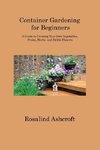 Container Gardening for Beginners