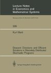 Descent Directions and Efficient Solutions in Discretely Distributed Stochastic Programs