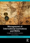 Management of International Institutions and NGOs