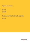 ¿uvres comple¿tes de Lamartine; Histoire de girondins