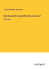 Handbuch der Geschichte der deutschen Literatur