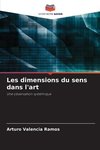 Les dimensions du sens dans l'art.