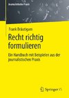 Recht richtig formulieren