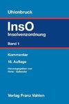 Insolvenzordnung  Band 1