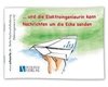 ... und die Elektroingenieurin kann Nachrichten um die Ecke senden