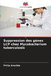 Suppression des gènes LCP chez Mycobacterium tuberculosis