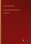 Essays on Work and Culture